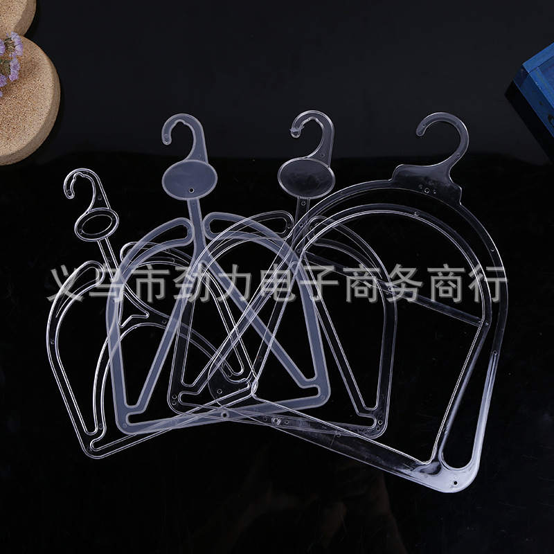 现货塑料帽架帽子架帽子挂钩展示架收纳衣架毛线帽儿童帽店夜市详情10