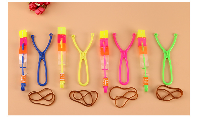 Flashing slingshot, flying arrow, glowing bamboo dragonfly toys, flying fairy, slingshot whistle, flying arrow, street stall, night market wholesale pic 13