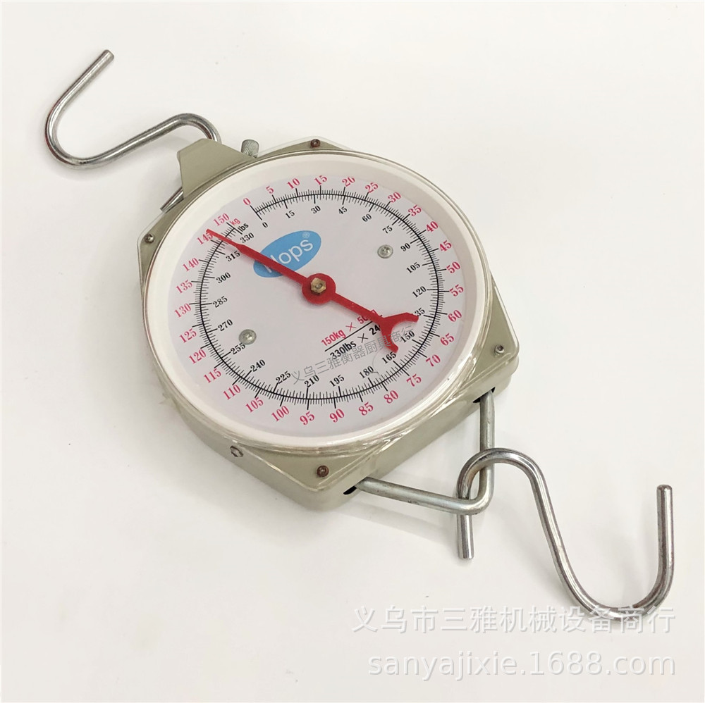 Commercial kilogram hanging scales, large mechanical pointer dial hook scales, 50 to 200kg spring scales for export pic 20