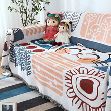 特价清仓甩货双面沙发垫巾防尘全盖布线毯万能沙发套罩ins网红毯详情1