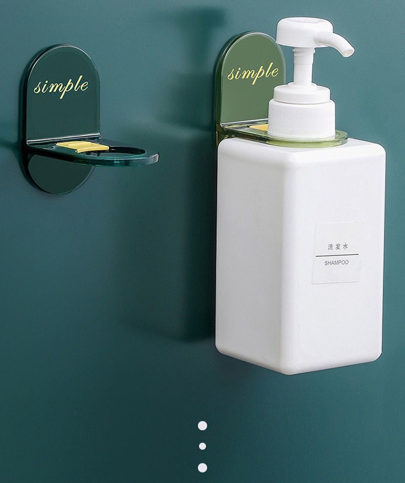 Body wash hanging rack, kitchen detergent stand, bathroom shampoo and cosmetics wall-mounted storage rack without perforation pic 9