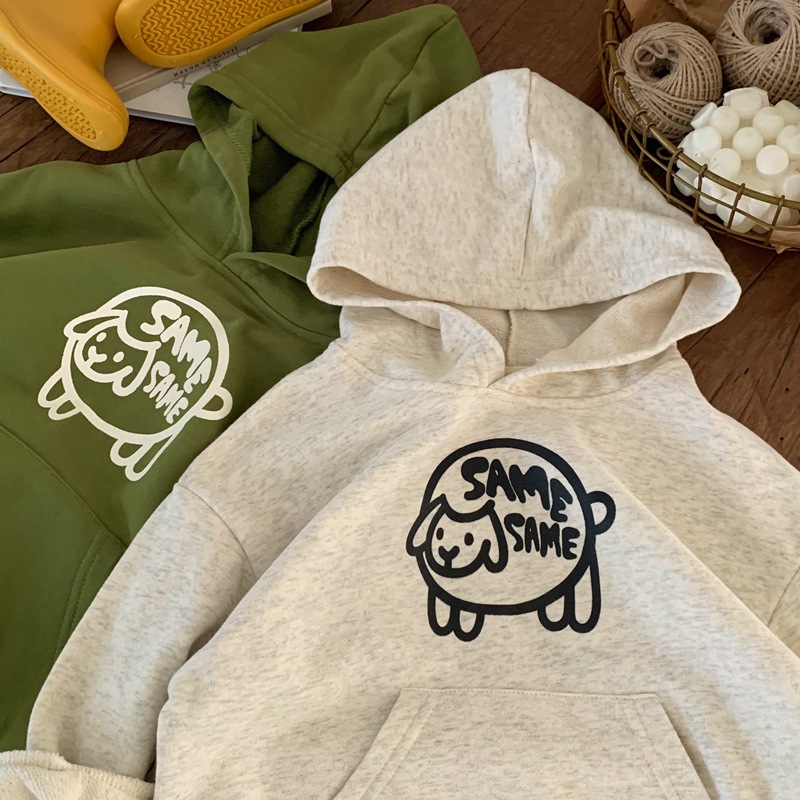 男童卫衣春秋2023新款小童洋气儿童春装上衣卡通宝宝春秋连帽外套详情3