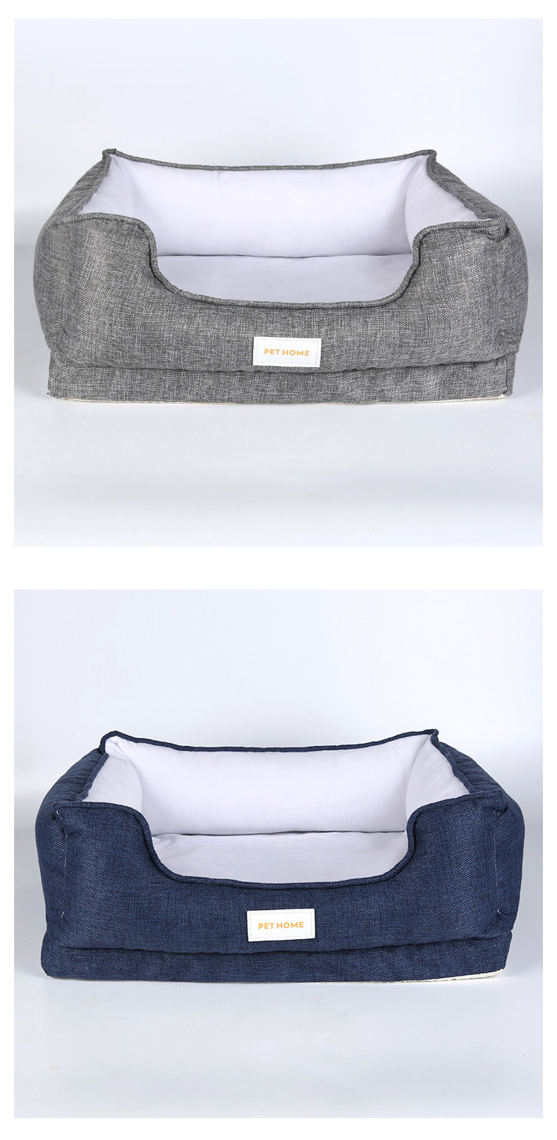 Pet bed, suitable for all seasons, detachable and washable. Memory foam dog bed, comfortable, soft, non-sticky and warm. Cat bed, pet bed pic 9