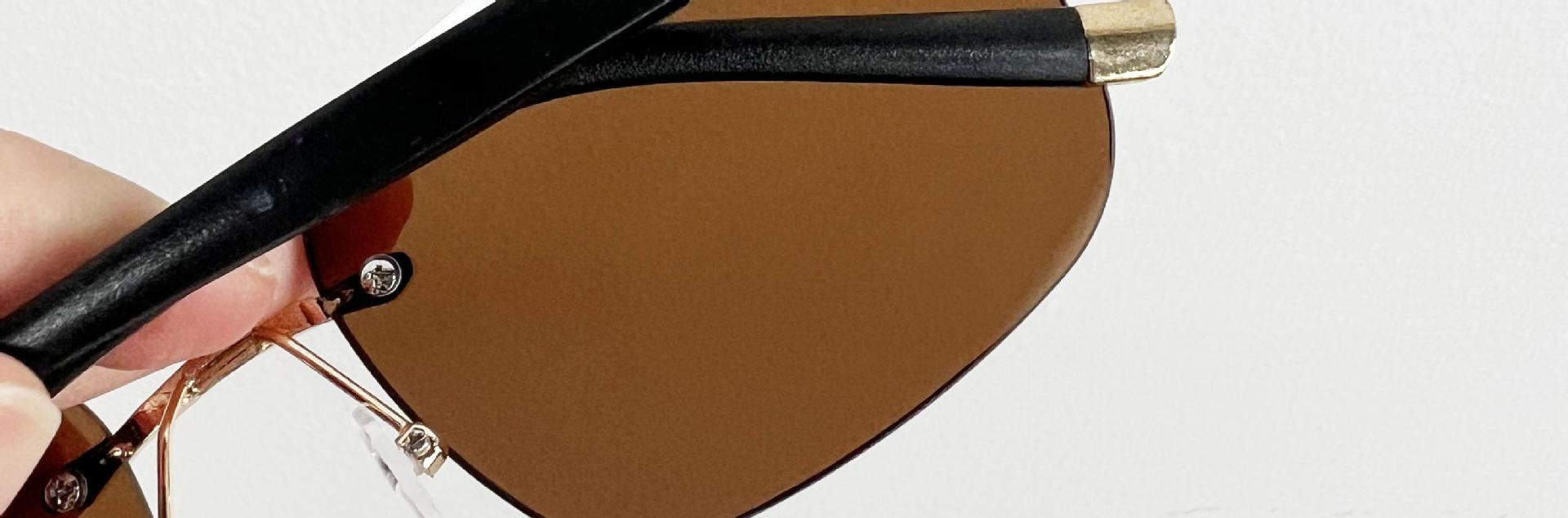 Nueva conducción conducción gafas de sol moda hombre tendencia anti-uv anti-luz brillante pesca especial sin marco gafas de sol pic 11