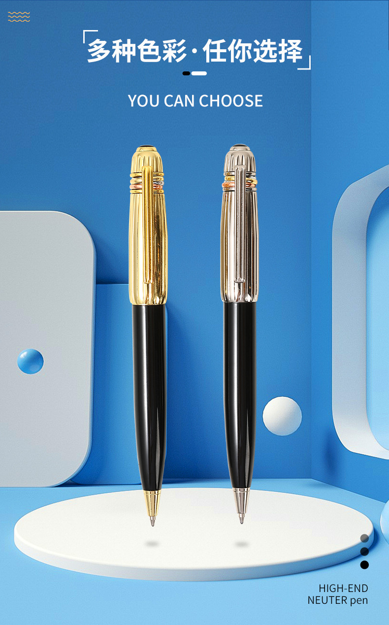 Metal ballpoint pens, business ballpoint pens, advertising gift pens, ballpoint pens, medium oil pens pic 7