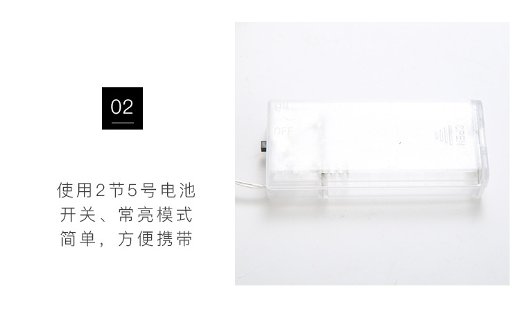 New cross-border led wishing bottle, Christmas decorative light, battery box, ins girlish photo props in stock for wholesale pic 12