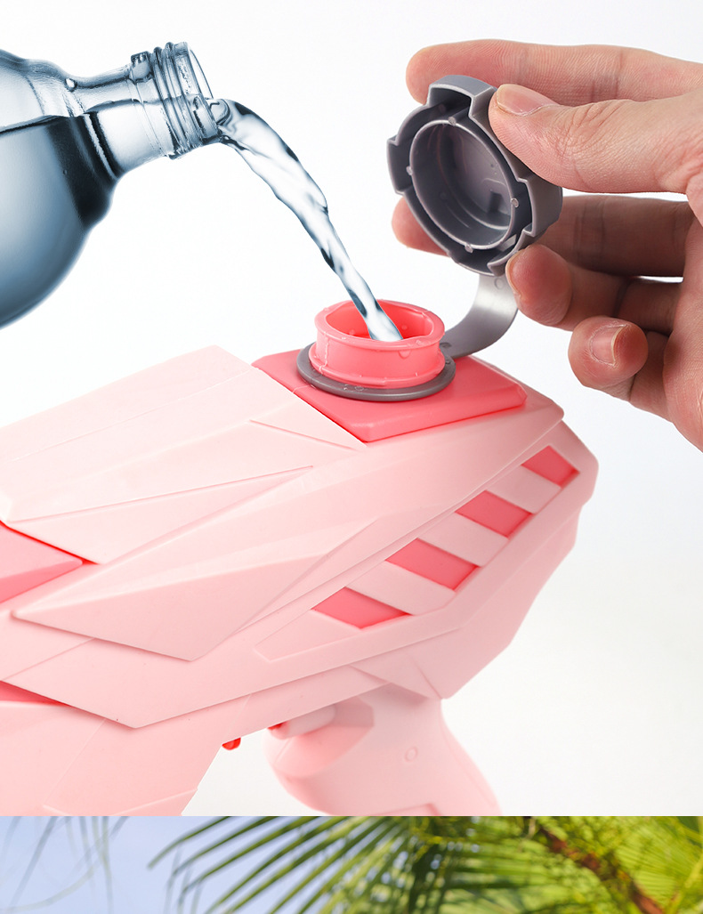 跨境水枪玩具500ML双喷头按压式儿童女男孩夏天户外戏水玩具水枪详情26