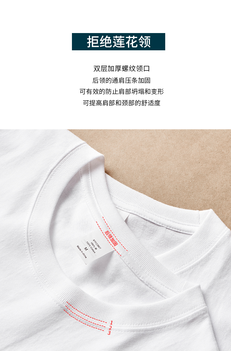秋季薄款正肩白色T恤棉短袖宽松大码百搭内搭休闲通勤上衣INS女详情8