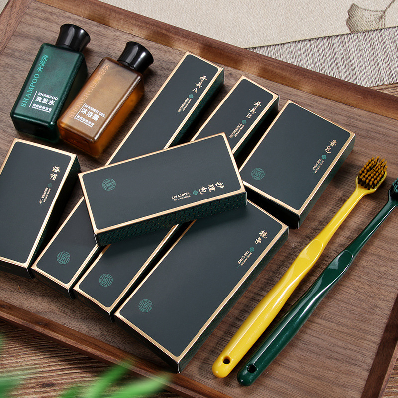 民宿酒店一次性洗漱用品旅行便携套装家用待客软毛牙刷牙具批发详情6