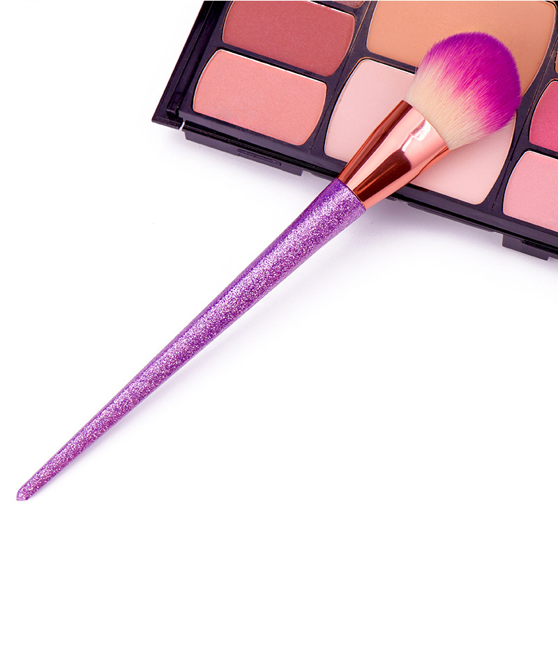 Single set of dazzling matte makeup brush, Starry powder blush brush, Amazon AliExpress cross-border trade stock shanilak pic 7