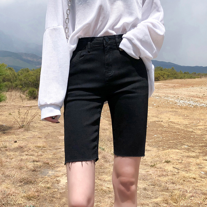 微喇牛仔裤女2022新款秋冬显高显瘦喇叭裤高腰弹力修身长裤韩版详情7
