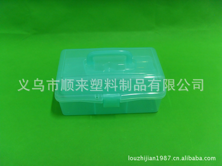 供应 多层透明整理箱 13寸塑料工具箱 多功能G560详情5