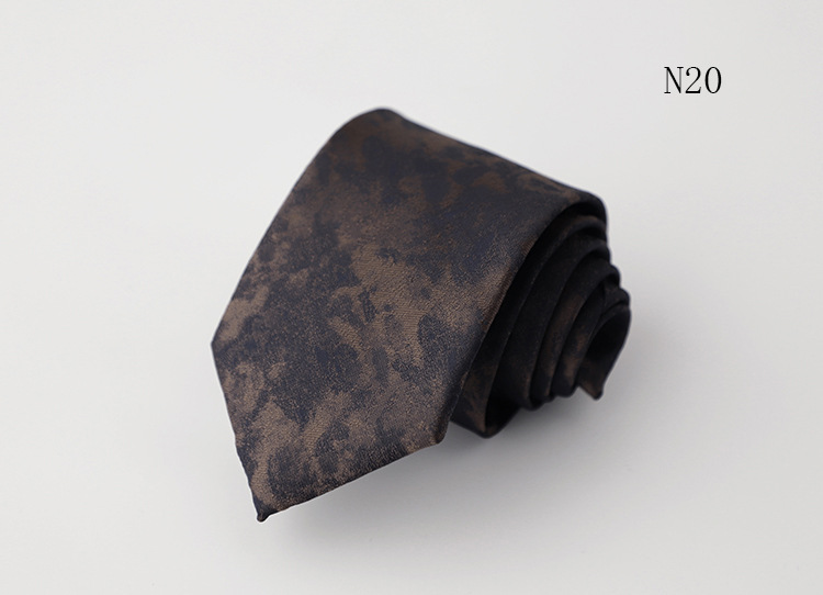 新品 工厂现货批发复古提花男士绅士领带宴会婚礼新郎伴郎韩版8CM详情21
