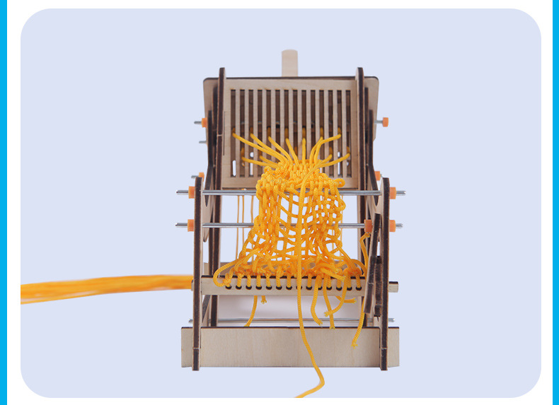 Textile machine model, wooden model, decorative item, retro spinning machine, small model, customized by Suzhou manufacturer pic 13