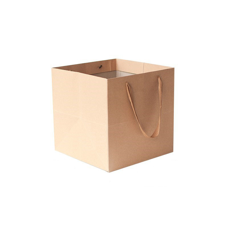 Baisite Packaging Factory offers direct sales of wide-bottom kraft paper boxes and simple kraft paper bags in stock for wholesale and customization. Logos can be printed pic 8