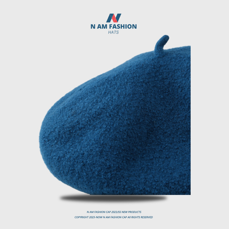 The British retro wool beret is a versatile choice for women in autumn and winter. The Korean version of the fashionable and trendy round face matching beret is now available in other categories pic 13