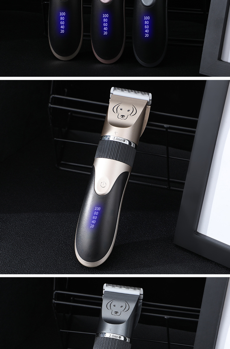 Cross-border pet hair clippers, hair removers, hair clippers, cat and dog cleaning products, rechargeable special hair trimming devices pic 32
