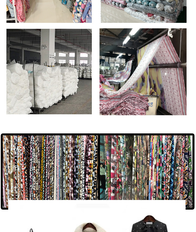 Fresh and light chiffon single-layer non-permeable fabric, four-sided embossed printed fabric, wholesale of polyester floral print clothing fabric in stock pic 17