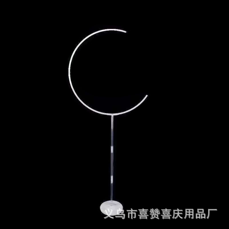 气球地飘立柱支架空中圈圆环生日派对空中环圈 月亮空中圈 造型详情3