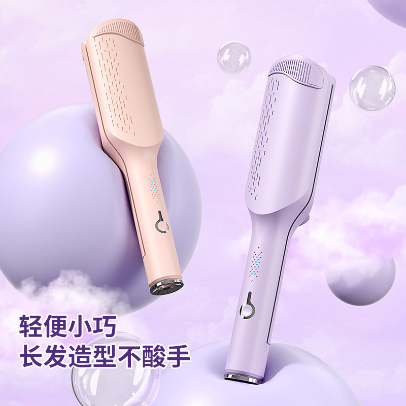 Factory direct supply of large wave fully automatic curling irons, electric rotating Korean-style lazy and non-damaging egg curling irons pic 22