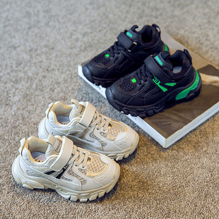 2022秋季男童鞋时尚潮流新款板鞋女童百搭软底运动鞋春夏小白鞋子详情8