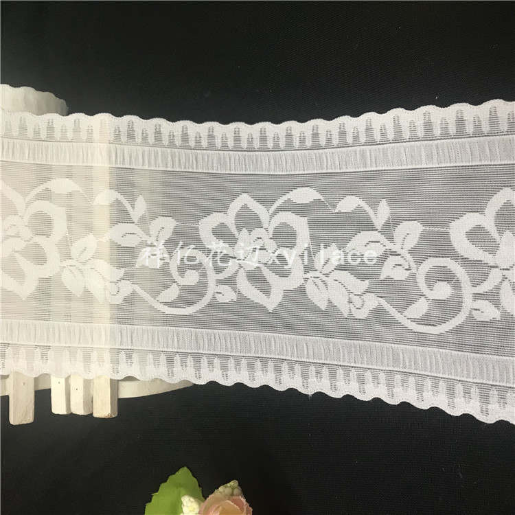 Wholesale of lace, lace curtains, lace clothing, lace elastic lace, water-soluble watermark lace fabric pic 9