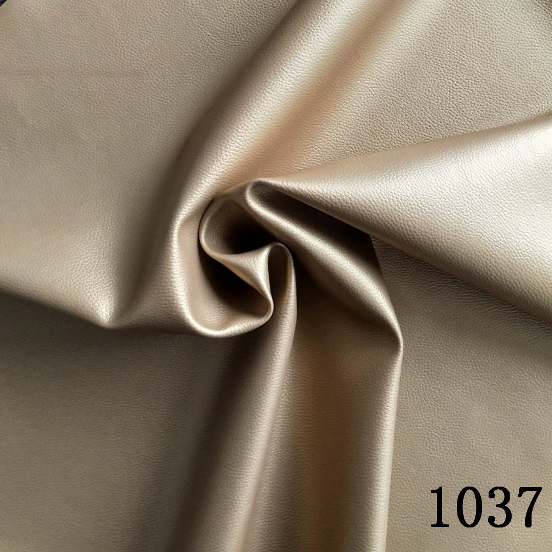 Factory direct sales of lychee-patterned PU artificial leather, automotive leather, furniture and sofa fabric, soft decoration and hard packaging, universal decorative leather pic 5
