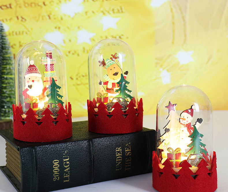 New cross-border Christmas decorations, mini Santa Claus covers, creative Christmas gifts, tabletop ornaments pic 7