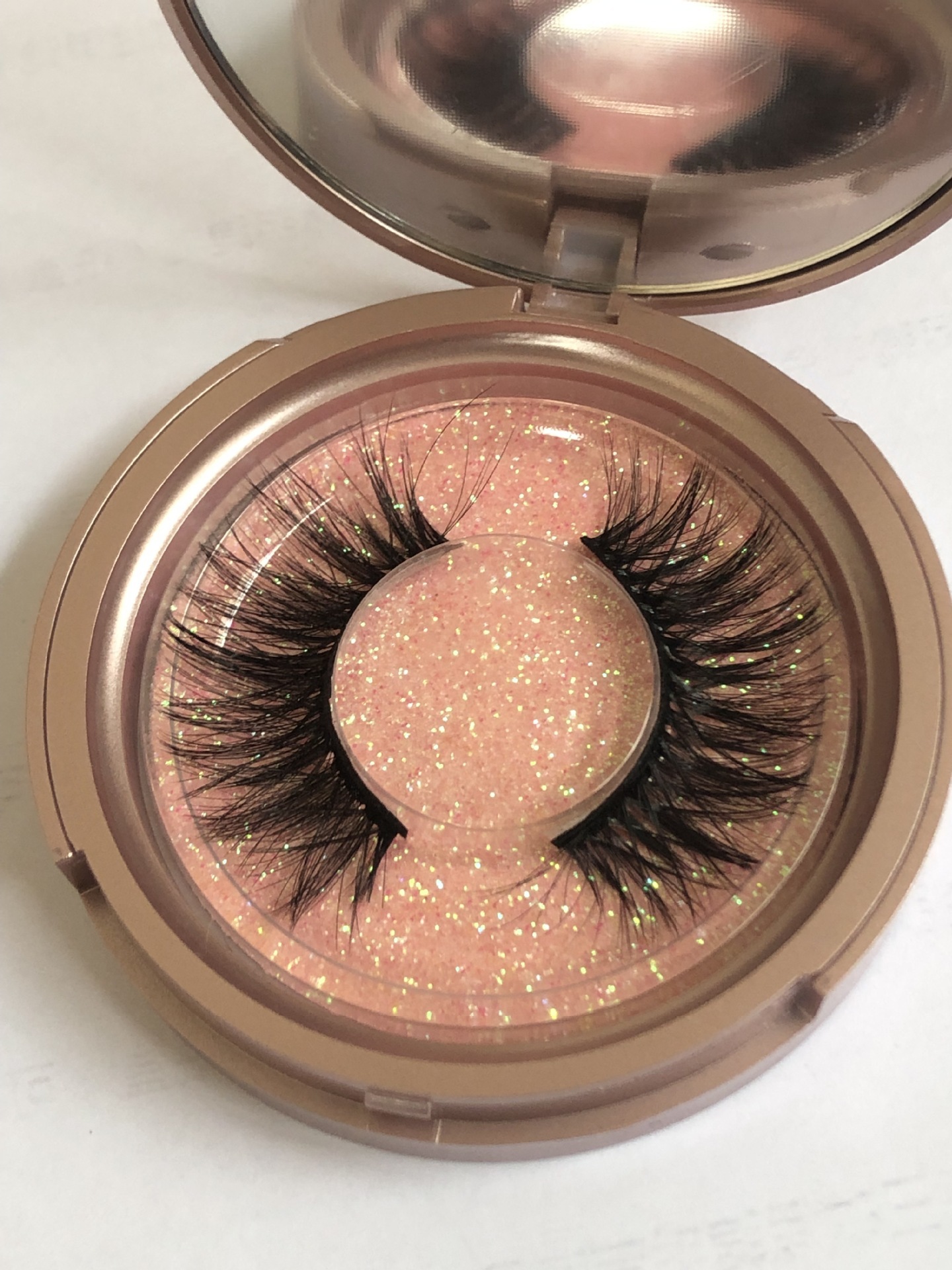 Magnetic eyeliner liquid set with tweezers, glue-free magnetic new natural quantum magnet false eyelashes pic 7