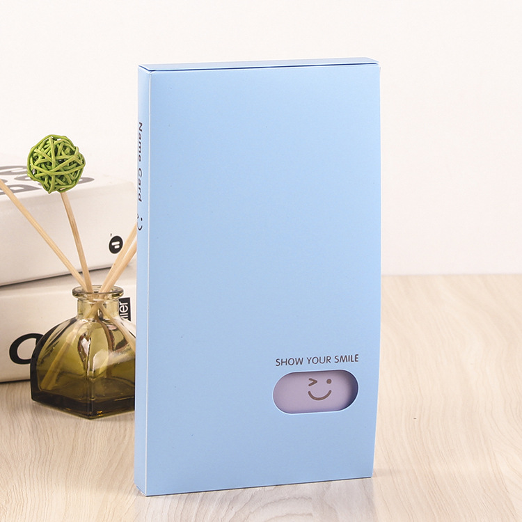 Simple candy-colored business card holder, multi-layer student card case, PP waterproof storage, custom LOGO in stock pic 12