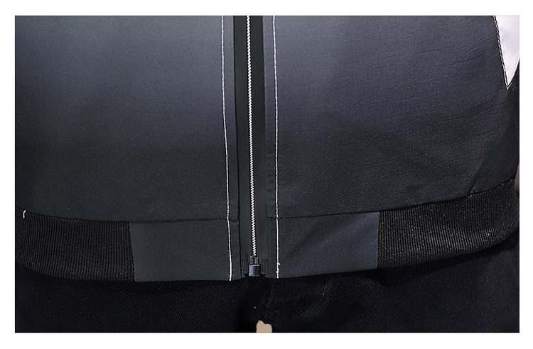 Comercio exterior primavera/otoño 2022 chaqueta versátil para hombres versión coreana slim fit baseball wear tendencia para hombres gradiente de estilo casual abrigos pic 27