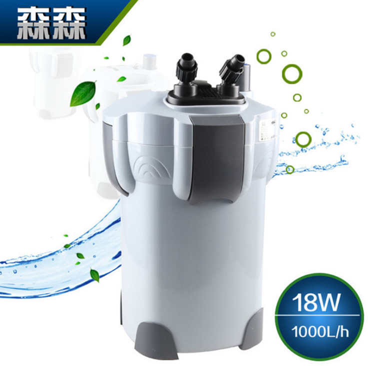 Aquarium external variable frequency filter bucket, aquarium external equipment with sterilization tank, external filter hw-3000/5000 pic 6