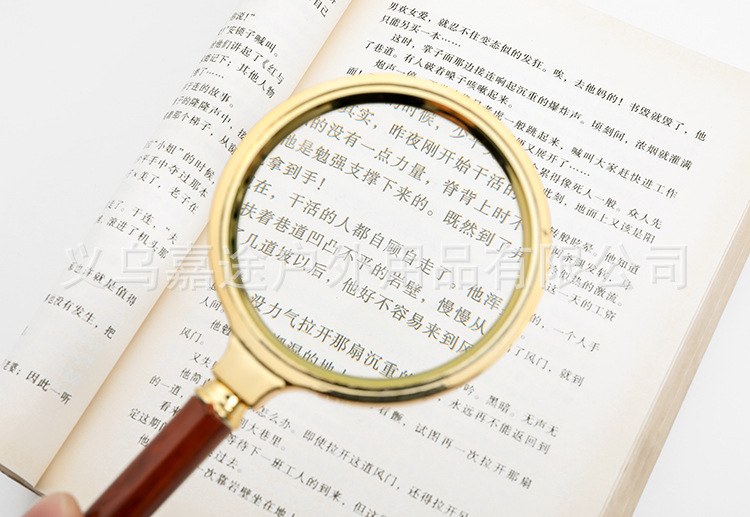 High-definition handheld magnifying glass 10x high power focusing ignition, children, students, elderly reading, wholesale distribution pic 4
