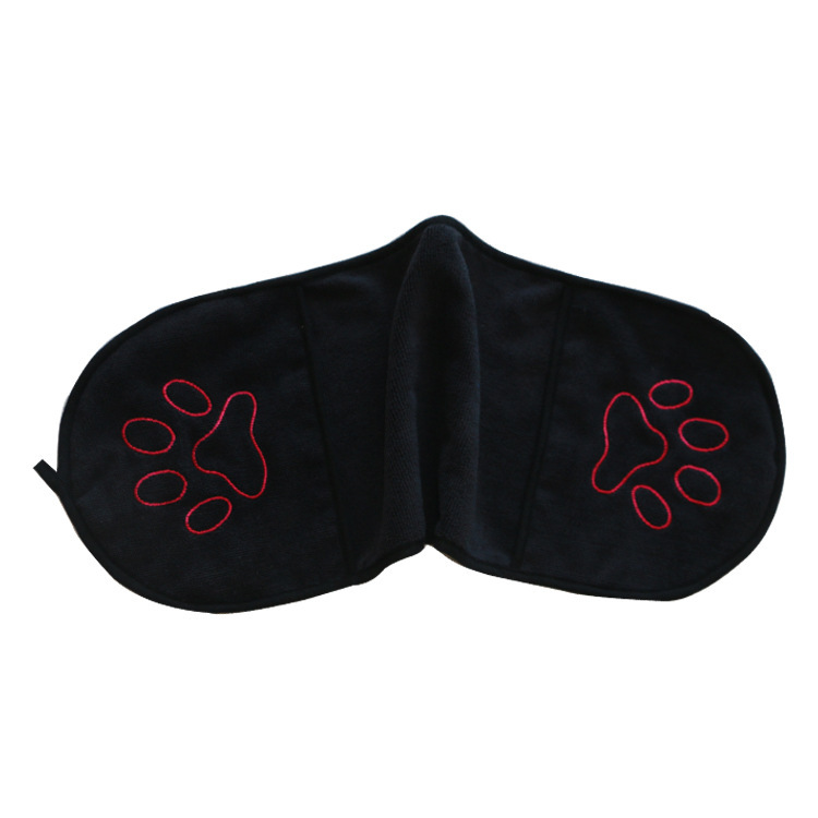 New pet towel, pet pocket, quick-drying and comfortable towel, ultra-fine fiber bath and drying pet towel pic 5