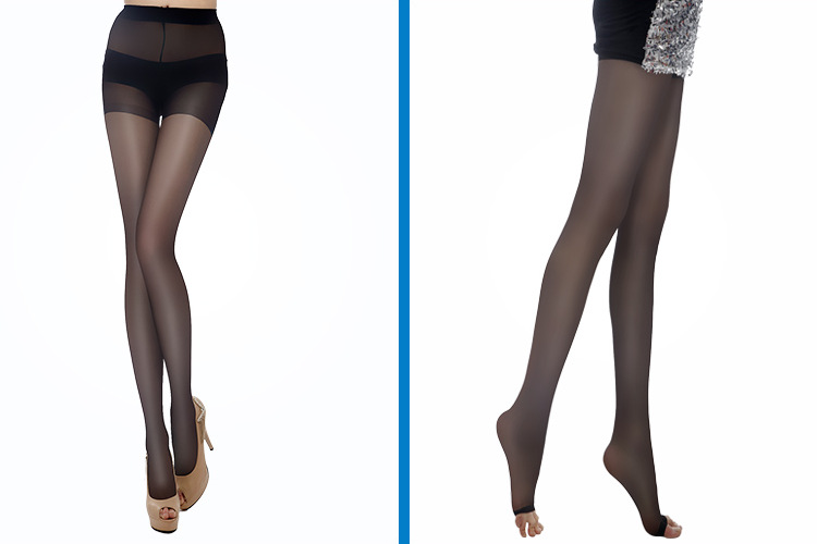 Ultra-thin, flesh-through, sexy base socks, core-lined silk single top, invisible silk stockings and pantyhose pic 13