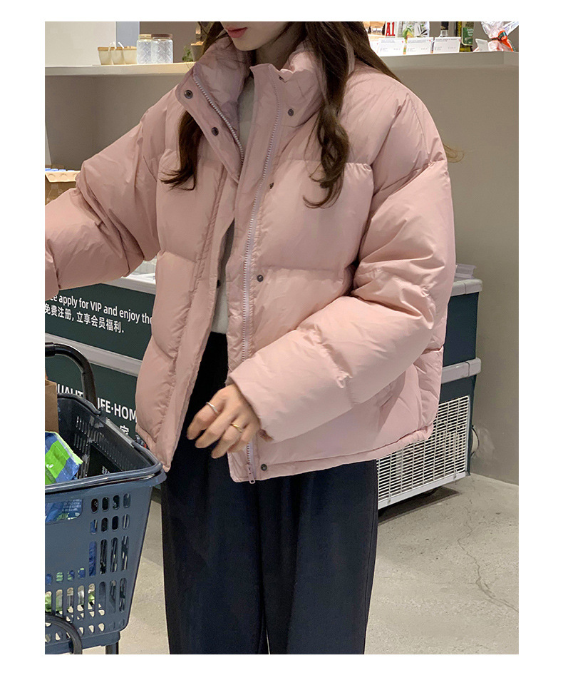 TG90% White duck down thickened down jacket for Women 2021 Winter New stand-up Collar Coat 15580(same style as 13519) pic 49