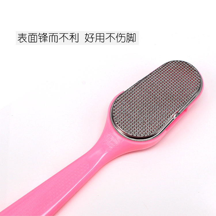 Plastic handle, stainless steel metal plate, foot sander, sandpaper file, shanilak pic 8