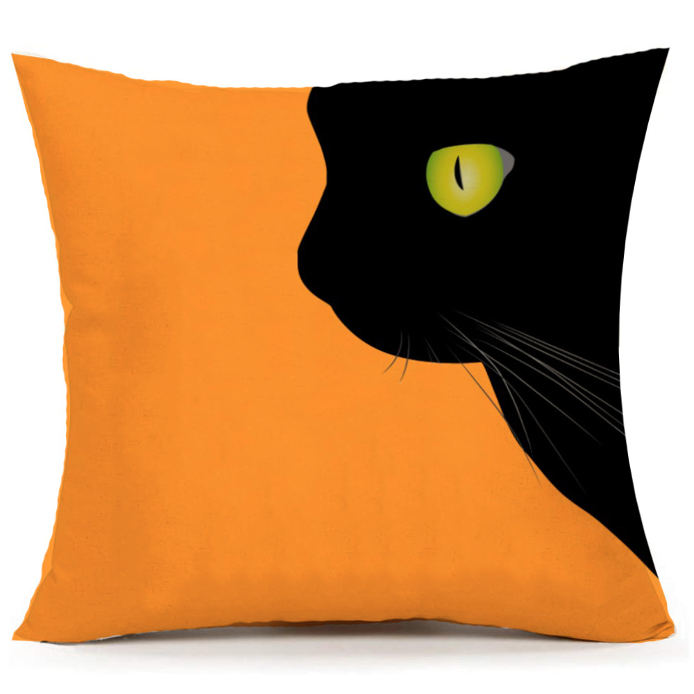 Wholesale of Halloween linen pillowcases with linen patterns pic 2