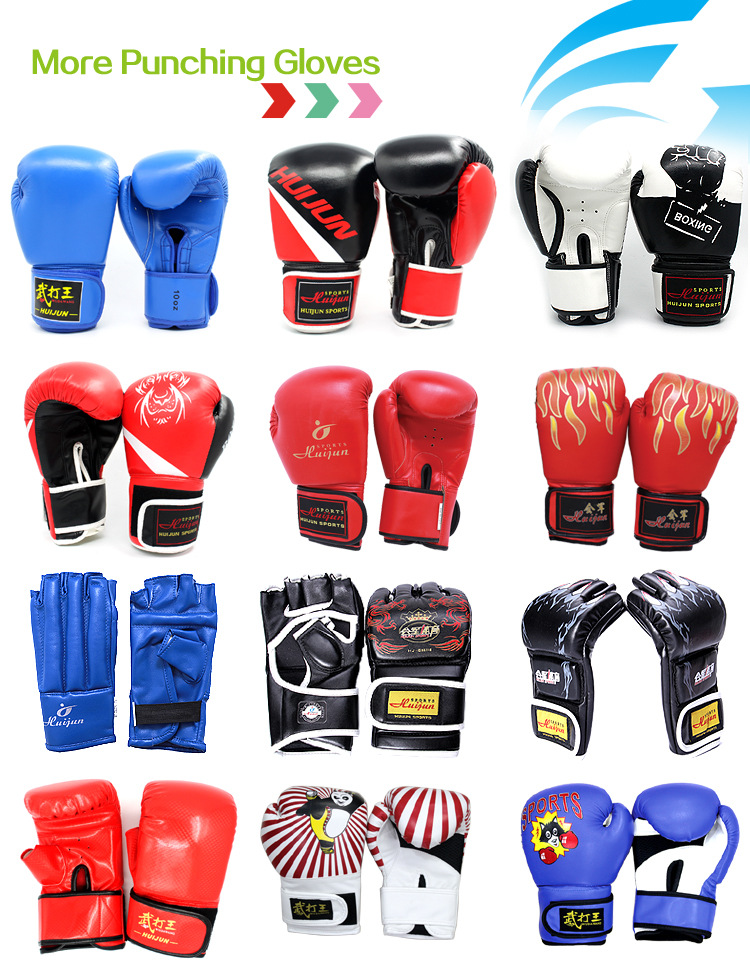 Huijun Sports Factory directly sells flame gloves/kickboxing/sanda/training/hitting sandbags/boxing gloves pic 29