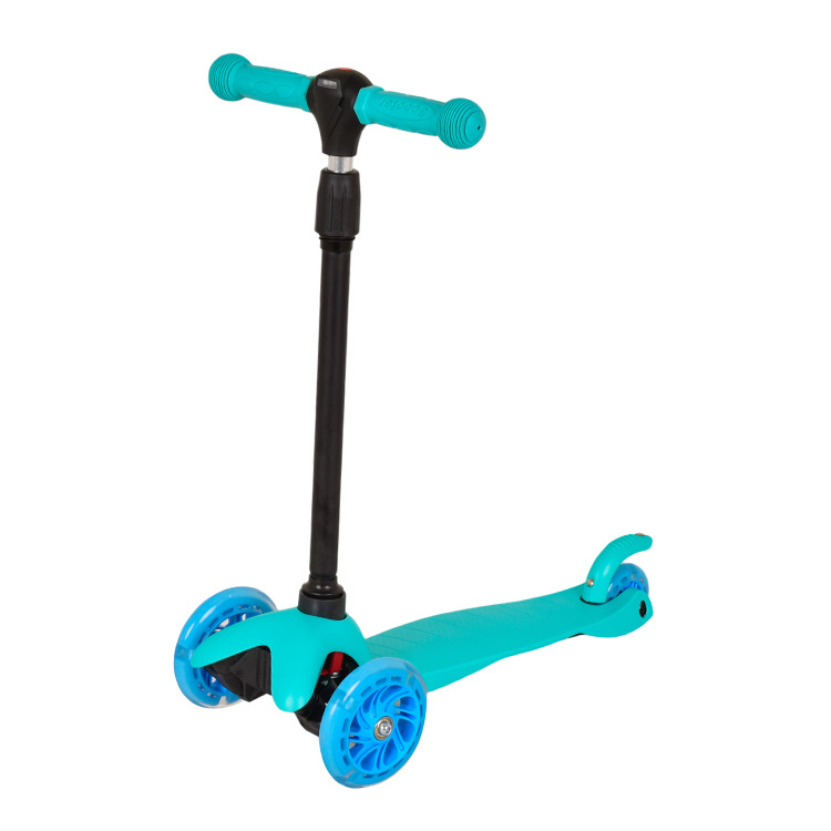 2024新款小米糕可折叠可升降带LED灯三档调节灯光调节高度滑板车详情6