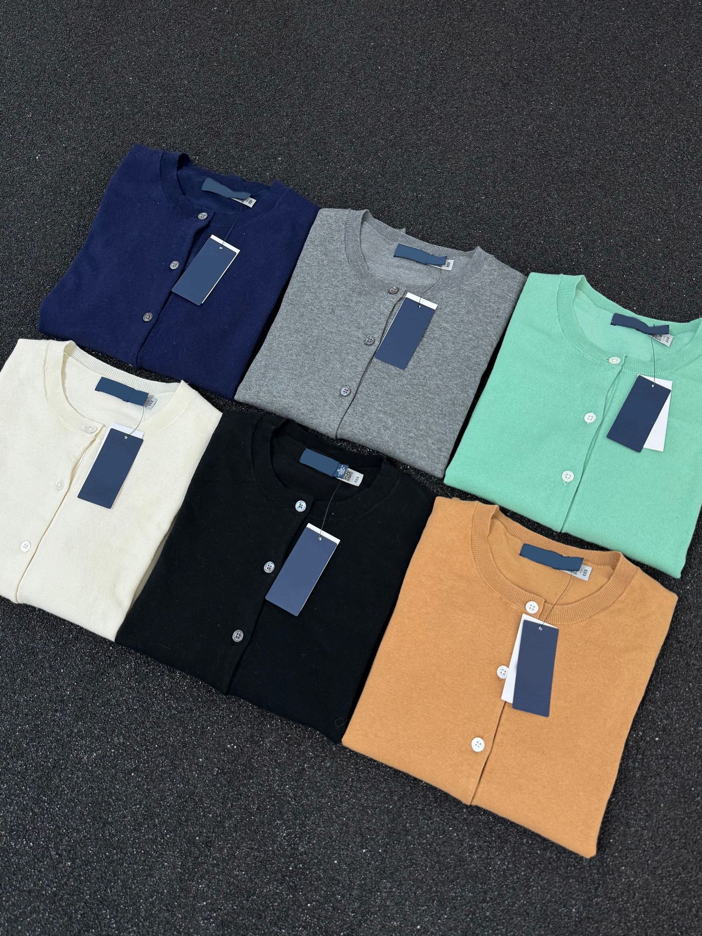 可扫码/高品质RL拉夫小马标刺绣匹马棉针织净面开衫女批发代发详情6