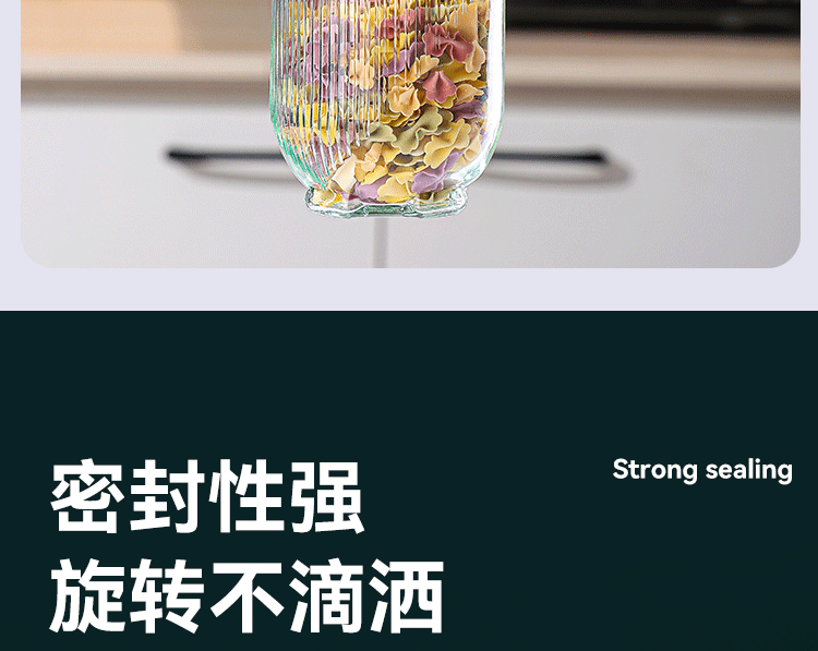 Cat paw sealed cans, stackable portable portioning cans, moisture-proof coarse grain storage boxes, dried fruit and nut storage cans pic 6