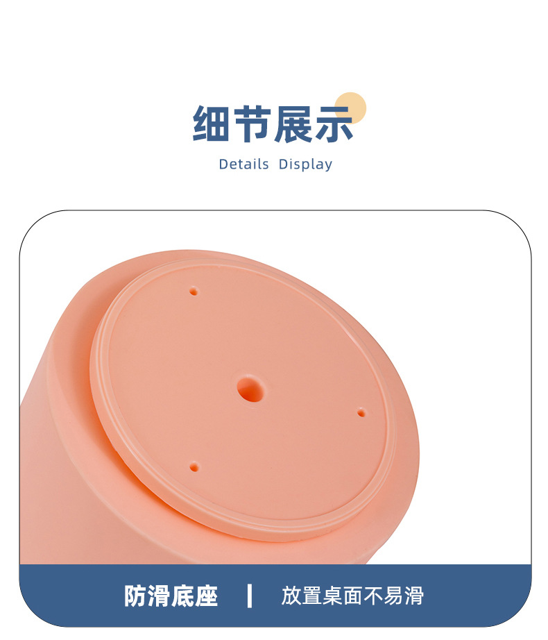 Simple rotating pen holder, multi-functional desktop organizing box, cosmetics and stationery compartments storage box, kitchen storage box pic 10