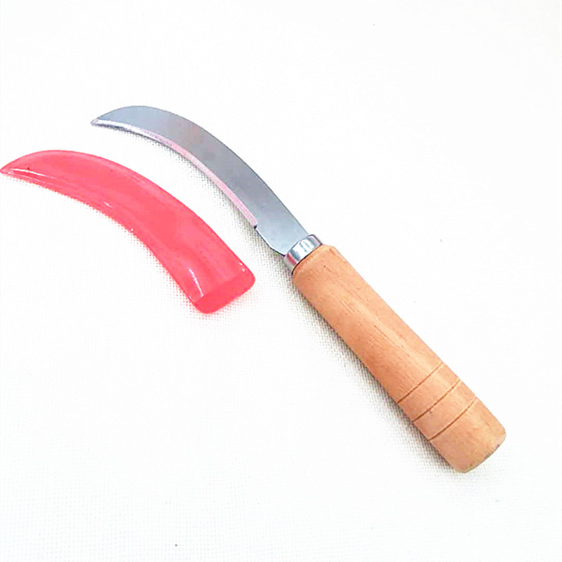 Stainless steel peeler, banana knife, fruit pineapple small curved knife, stainless steel pineapple cutter manufacturer wholesale pic 1