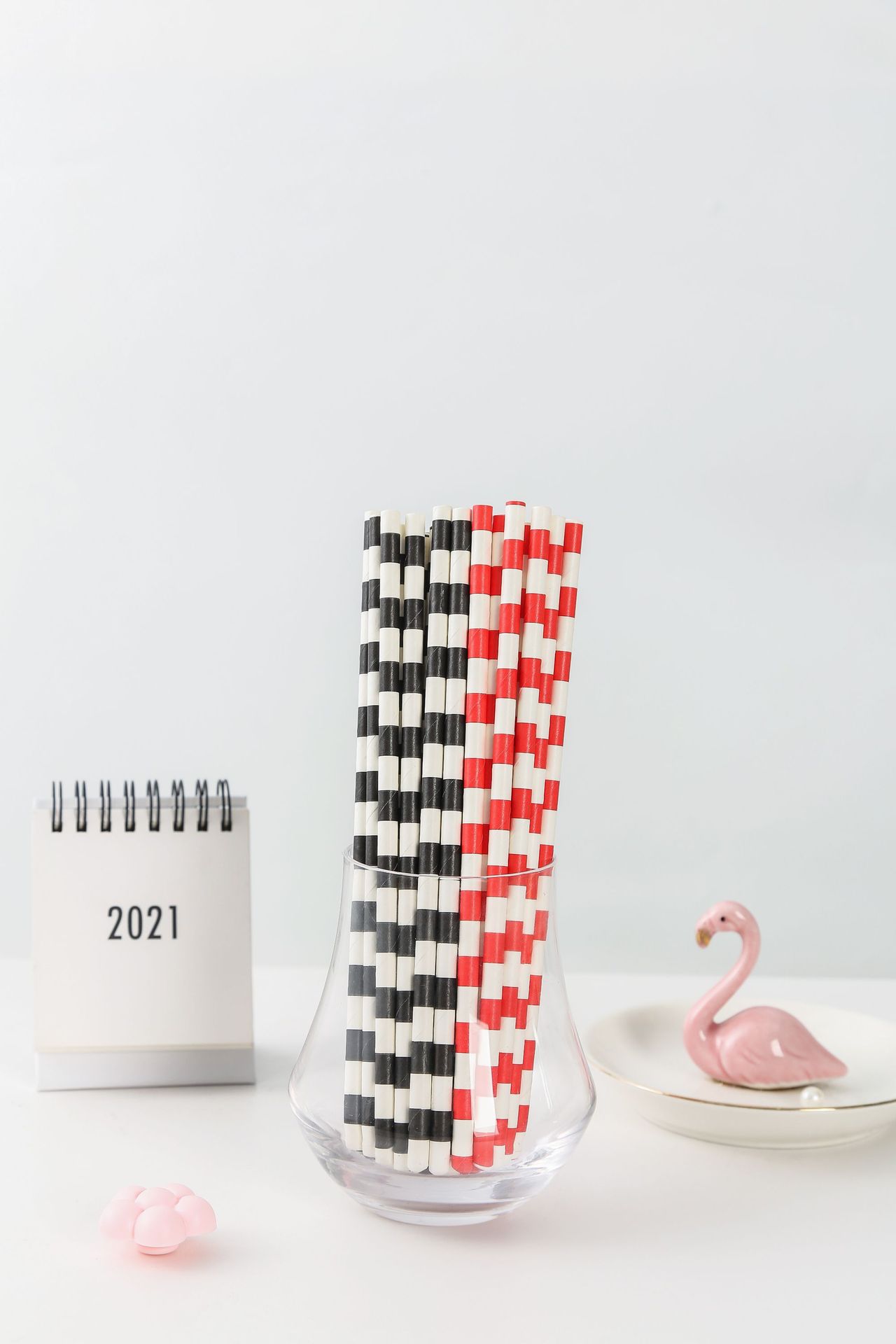 纸吸管酒吧派对100支一次性 环保创意果汁鸡尾酒艺术用吸管可设计详情1