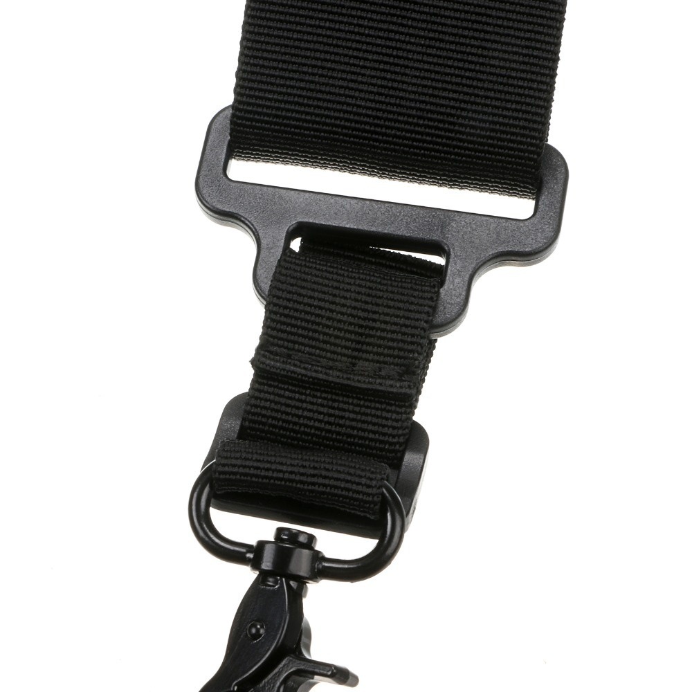 厂家直销户外战术15孔散弹带两点背带多功能绳子战术背带斜挎带详情6