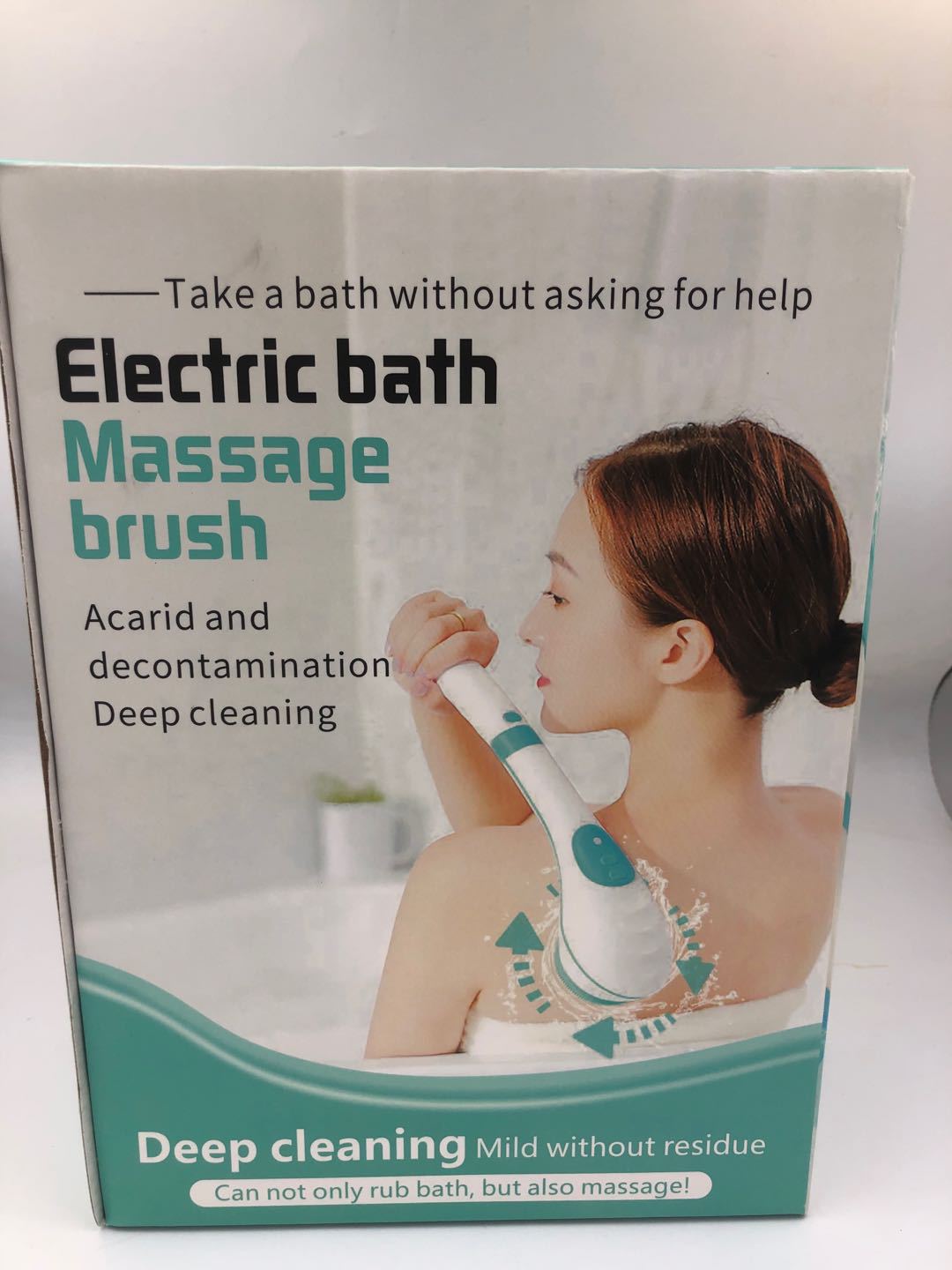 电动按摩洗澡刷 沐浴刷 多种功能长柄搓背搓澡器 洗脸器批发详情6