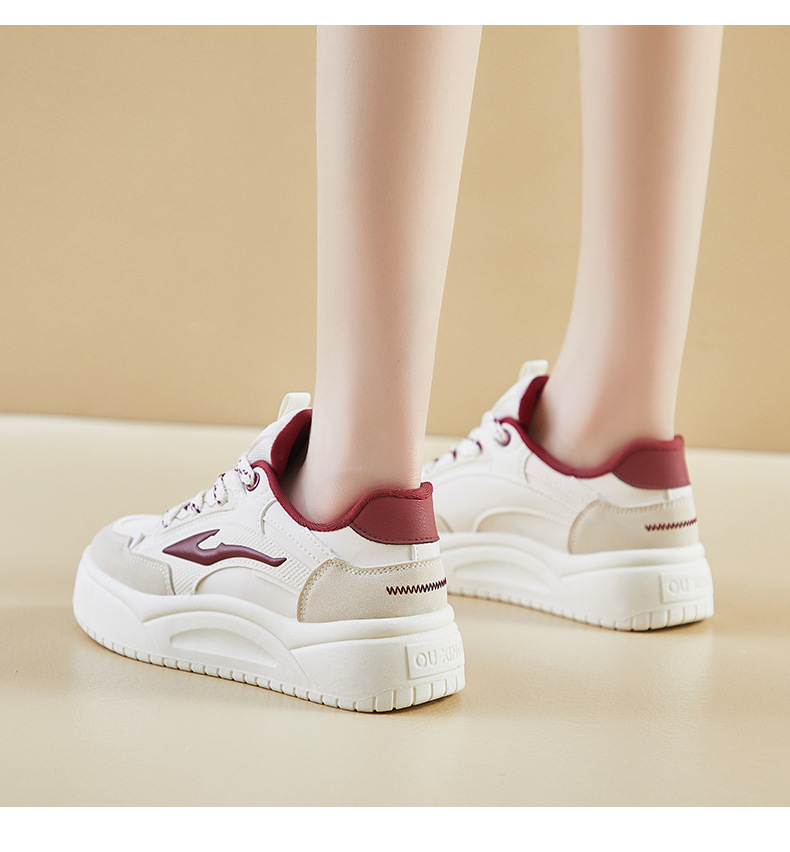 2024秋季小白鞋新款韩版ins女学生厚底增高运动板鞋休闲街拍Q1808详情19