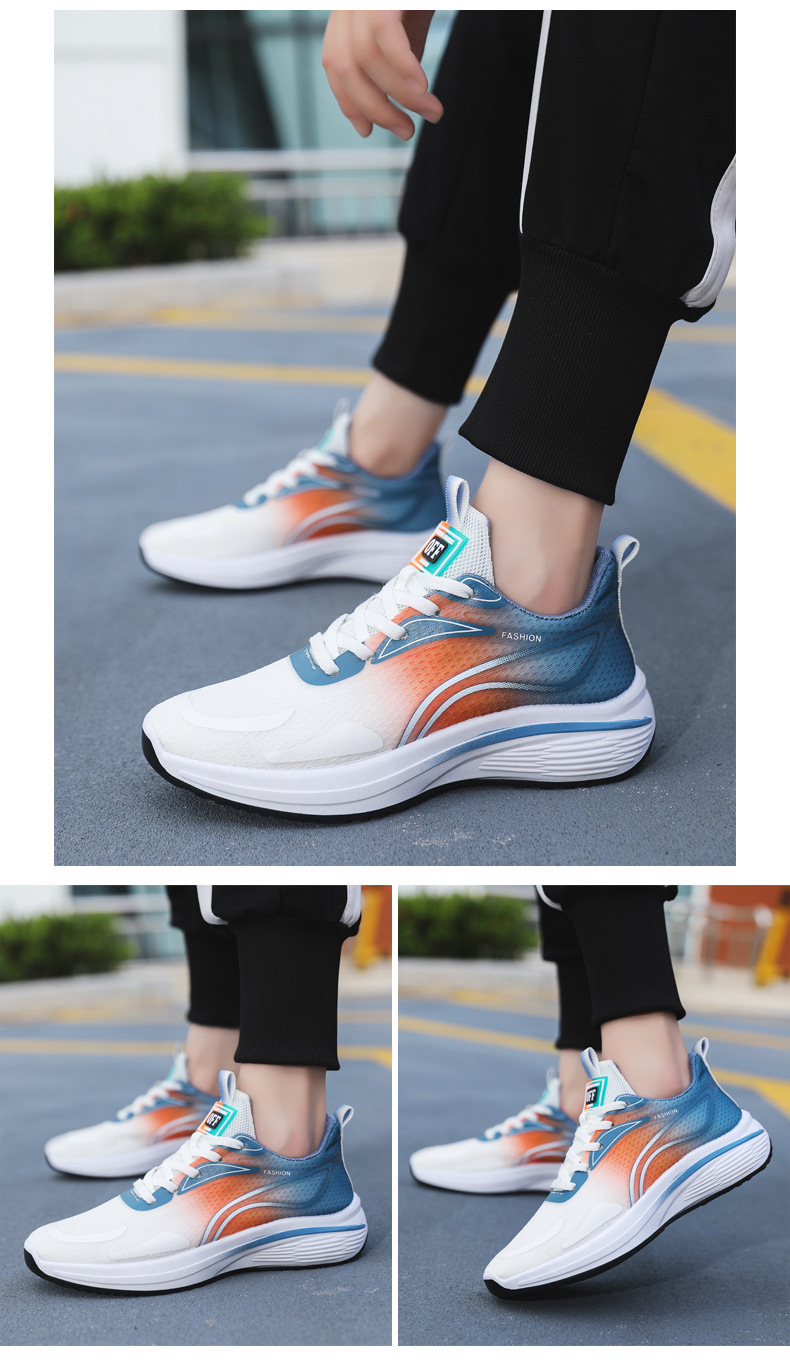 鞋子男款学生体育课软底跑步鞋透气软底休闲鞋潮流百搭运动鞋男详情21