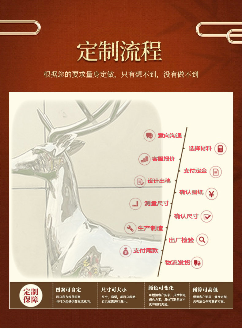 不锈钢雕塑镜面花纹动物编制镂空天鹅户外景观不锈钢雕塑定 制详情17